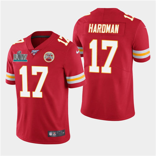 Mecole Hardman Kansas City Chiefs red Vapor jersey