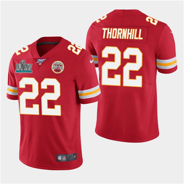 Juan Thornhill Kansas City Chiefs red Vapor jersey