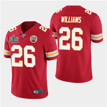 Damien Williams Kansas City Chiefs red Vapor jersey