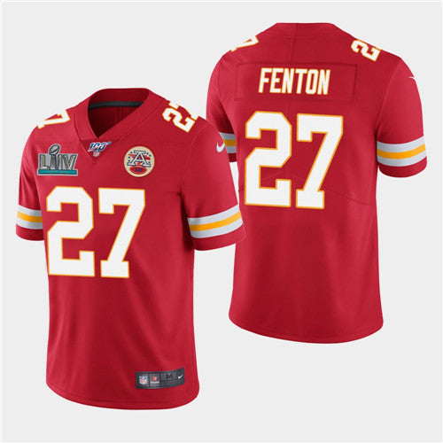 Rashad Fenton Kansas City Chiefs red Vapor jersey
