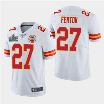 Rashad Fenton Kansas City Chiefs white Vapor jersey