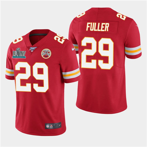 Kendall Fuller Kansas City Chiefs red Vapor jersey