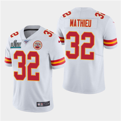 Tyrann Mathieu Kansas City Chiefs white Vapor jersey