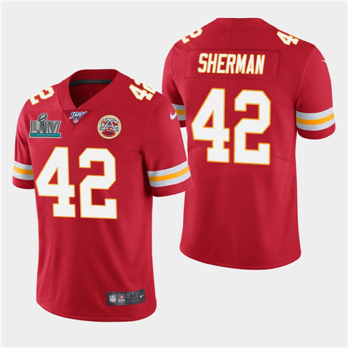 Anthony Sherman Kansas City Chiefs red Vapor jersey