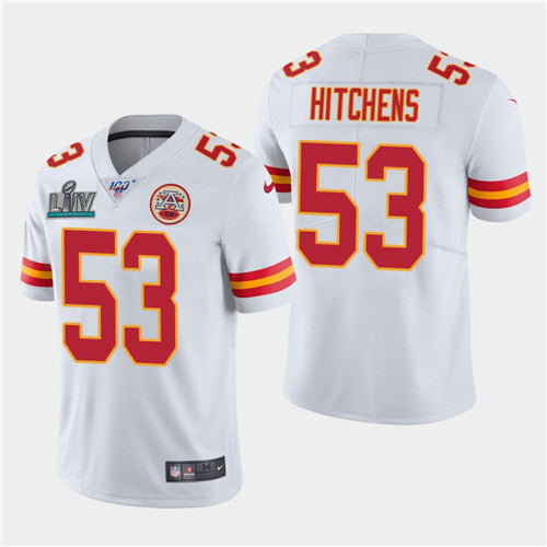 Anthony Hitchens Kansas City Chiefs white Vapor jersey