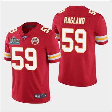 Reggie Ragland Kansas City Chiefs red Vapor jersey