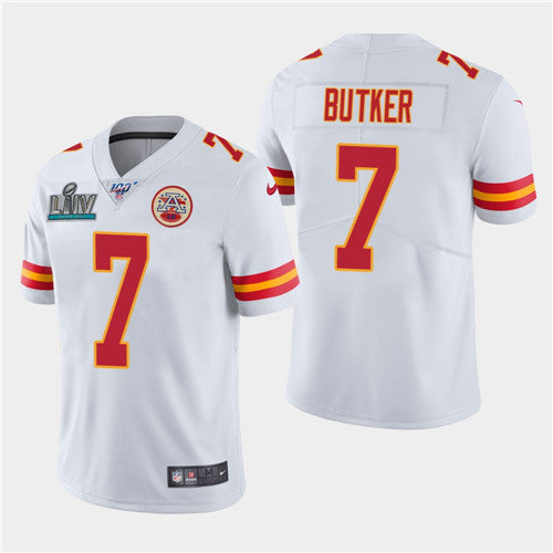 Harrison Butker Kansas City Chiefs white Vapor jersey