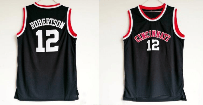 Oscar Robertson Cincinnati Bearcats black jersey