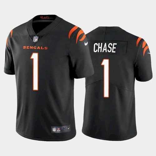 Ja'Marr Chase Cincinnati Bengals black Limited jersey