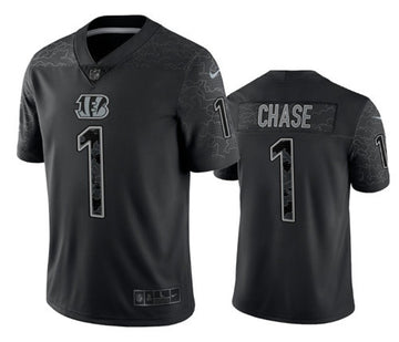 Ja'Marr Chase Cincinnati Bengals black Limited jersey