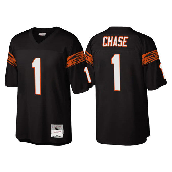 Ja'Marr Chase Cincinnati Bengals black Throwback jersey