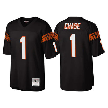 Ja'Marr Chase Cincinnati Bengals black Throwback jersey