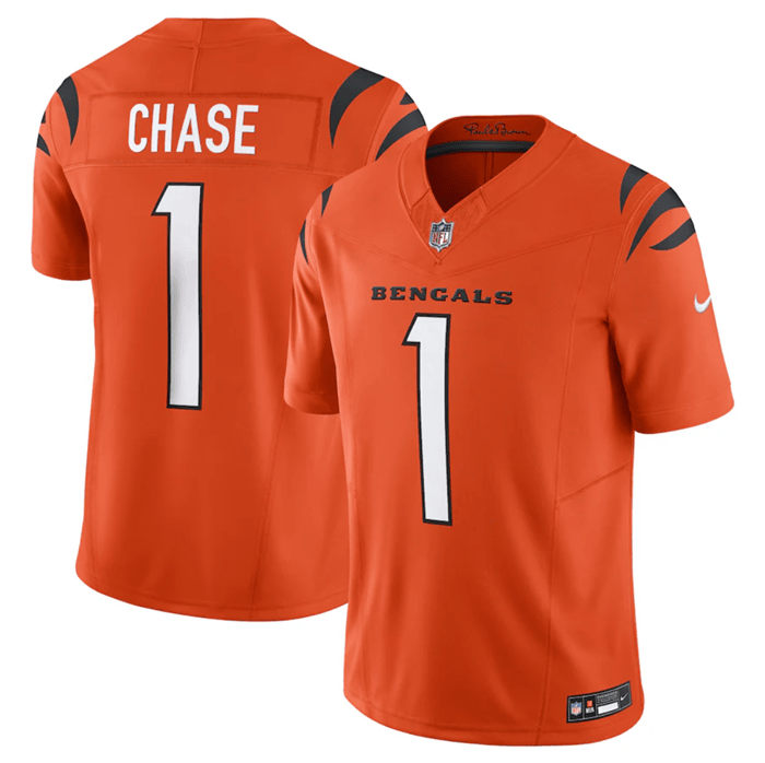 Ja'Marr Chase Cincinnati Bengals orange Untouchable jersey