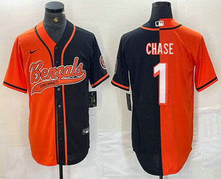 JaMarr Chase Cincinnati Bengals orange jersey