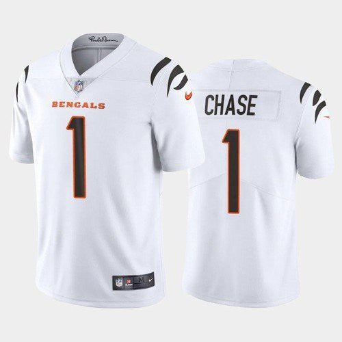 Ja'Marr Chase Cincinnati Bengals white Limited jersey