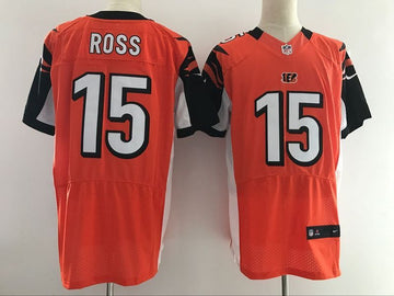 John Ross Cincinnati Bengals orange Elite jersey