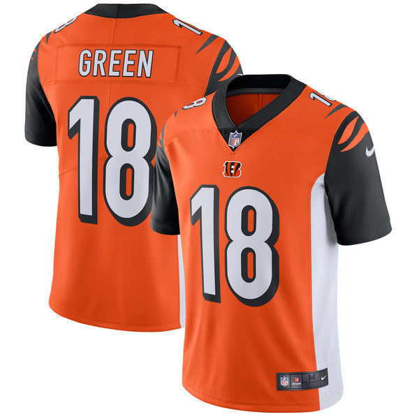 A.J. Green Cincinnati Bengals orange Vapor jersey