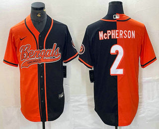 Evan McPherson Cincinnati Bengals orange jersey