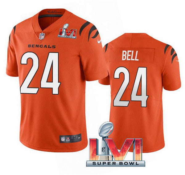 Vonn Bell Cincinnati Bengals orange Vapor jersey