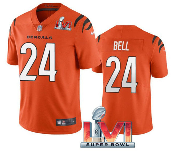 Vonn Bell Cincinnati Bengals orange Vapor jersey