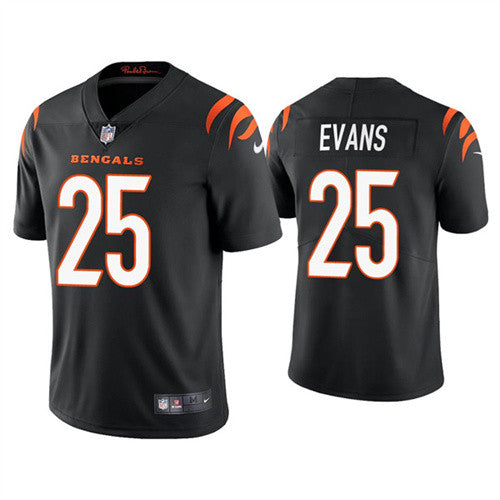 Chris Evans Cincinnati Bengals black Vapor jersey