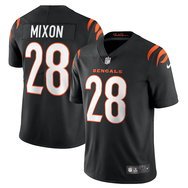 Joe Mixon Cincinnati Bengals black Vapor jersey