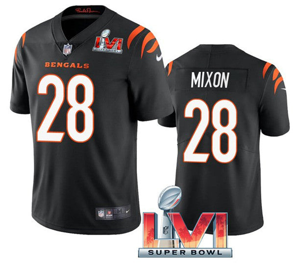 Joe Mixon Cincinnati Bengals black Vapor jersey