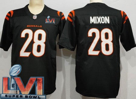 Joe Mixon Cincinnati Bengals black Vapor jersey