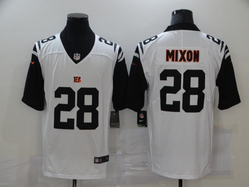 Joe Mixon Cincinnati Bengals white Color Rush jersey