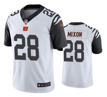 Joe Mixon Cincinnati Bengals white Color Rush jersey