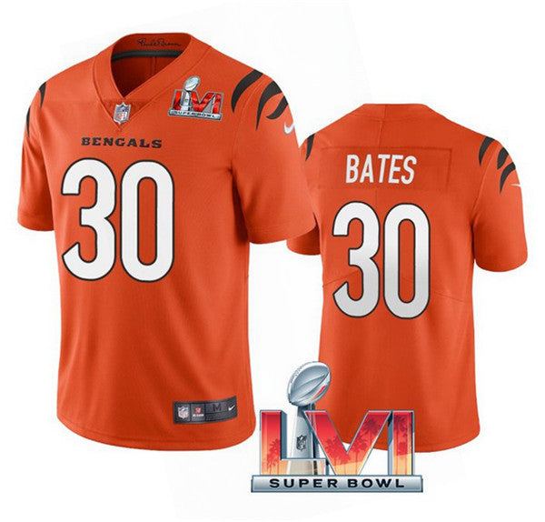 Jessie Bates Cincinnati Bengals orange Vapor jersey