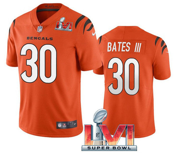 Jessie Bates III Cincinnati Bengals orange Vapor jersey