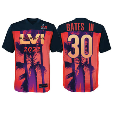 Jessie Bates III Super Bowl LVI Cincinnati Bengals red jersey