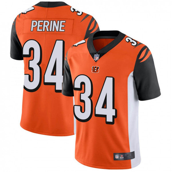 Samaje Perine Cincinnati Bengals orange Vapor jersey