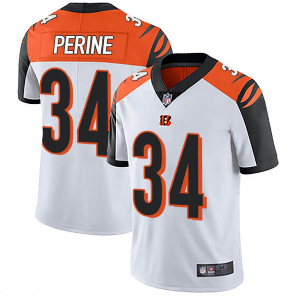 Samaje Perine Cincinnati Bengals white Vapor jersey