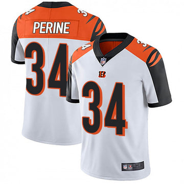 Samaje Perine Cincinnati Bengals white Vapor jersey