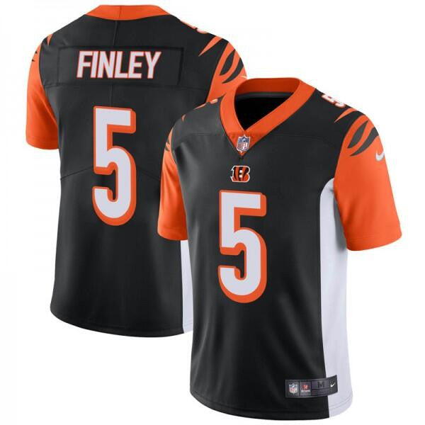 Ryan Finley Cincinnati Bengals black Vapor jersey