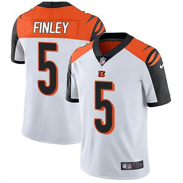 Ryan Finley Cincinnati Bengals white Vapor jersey