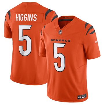 Tee Higgins Cincinnati Bengals orange Untouchable jersey