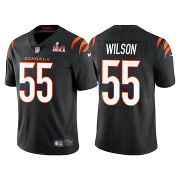 Logan Wilson Cincinnati Bengals black Vapor jersey