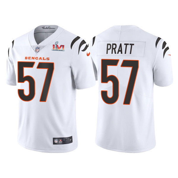 Germaine Pratt Cincinnati Bengals white Vapor jersey