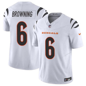 Jake Browning Cincinnati Bengals white Untouchable jersey