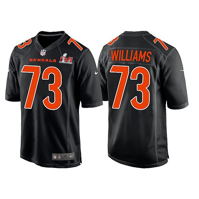 Jonah Williams Cincinnati Bengals black Game jersey