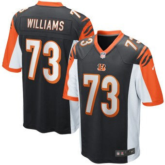 Jonah Williams Cincinnati Bengals black Game jersey