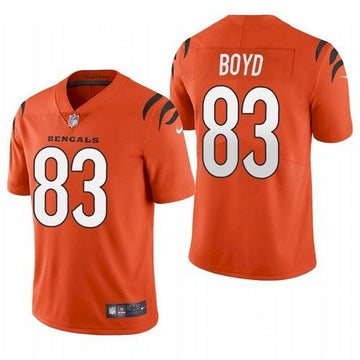 Tyler Boyd Cincinnati Bengals orange Vapor jersey