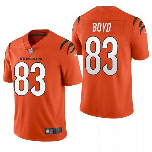 Tyler Boyd Cincinnati Bengals orange Vapor jersey