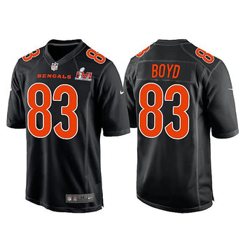 Tyler Boyd Cincinnati Bengals black Game jersey