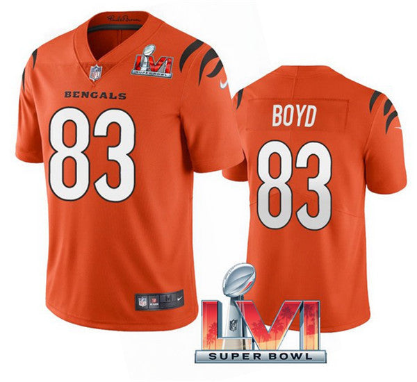 Tyler Boyd Cincinnati Bengals orange Vapor jersey