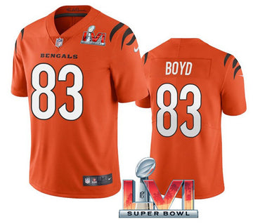 Tyler Boyd Cincinnati Bengals orange Vapor jersey