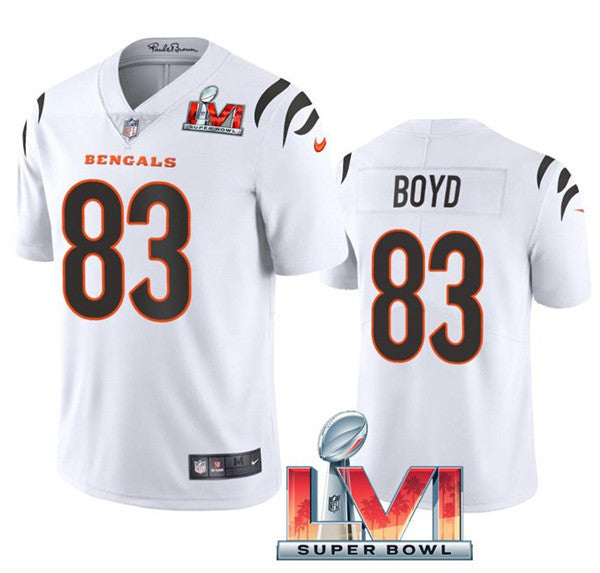 Tyler Boyd Cincinnati Bengals white Vapor jersey
